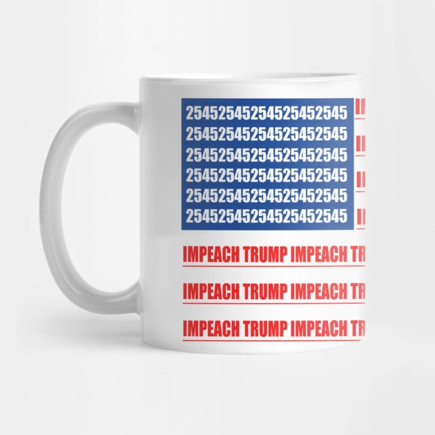 2545 Impeach Trump American Flag by epiclovedesigns